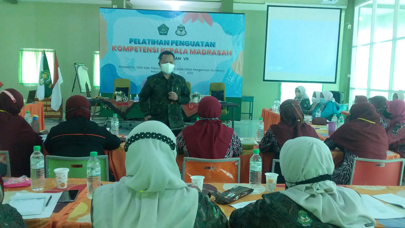 Berikan Materi pada Pelatihan Kerja Sama, Kepala BDK Surabaya Sampaikan Standar Kompetensi Kepala Madrasah